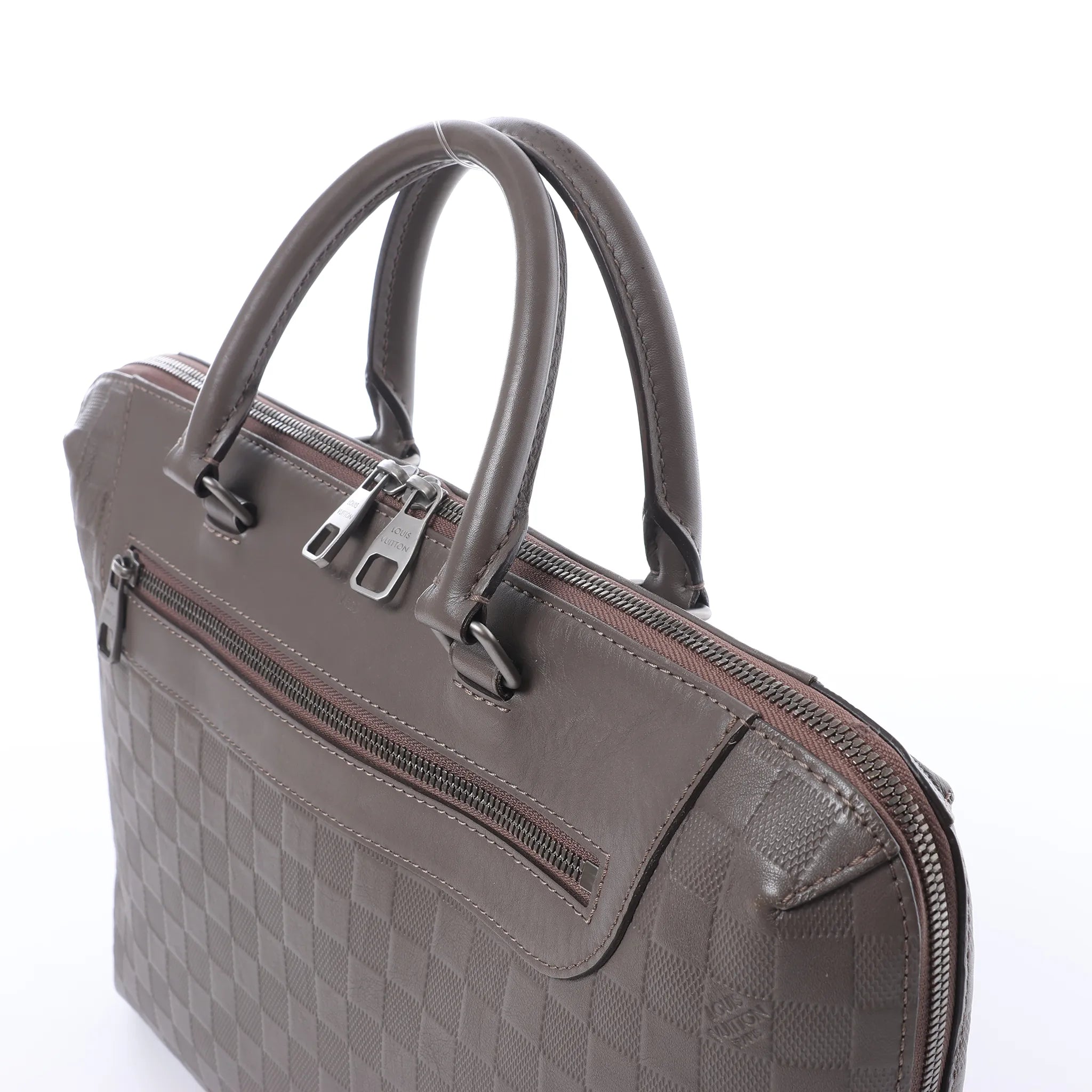 Louis Vuitton Porte-Documents Jour Damier Infini Handbag in Brown N48264