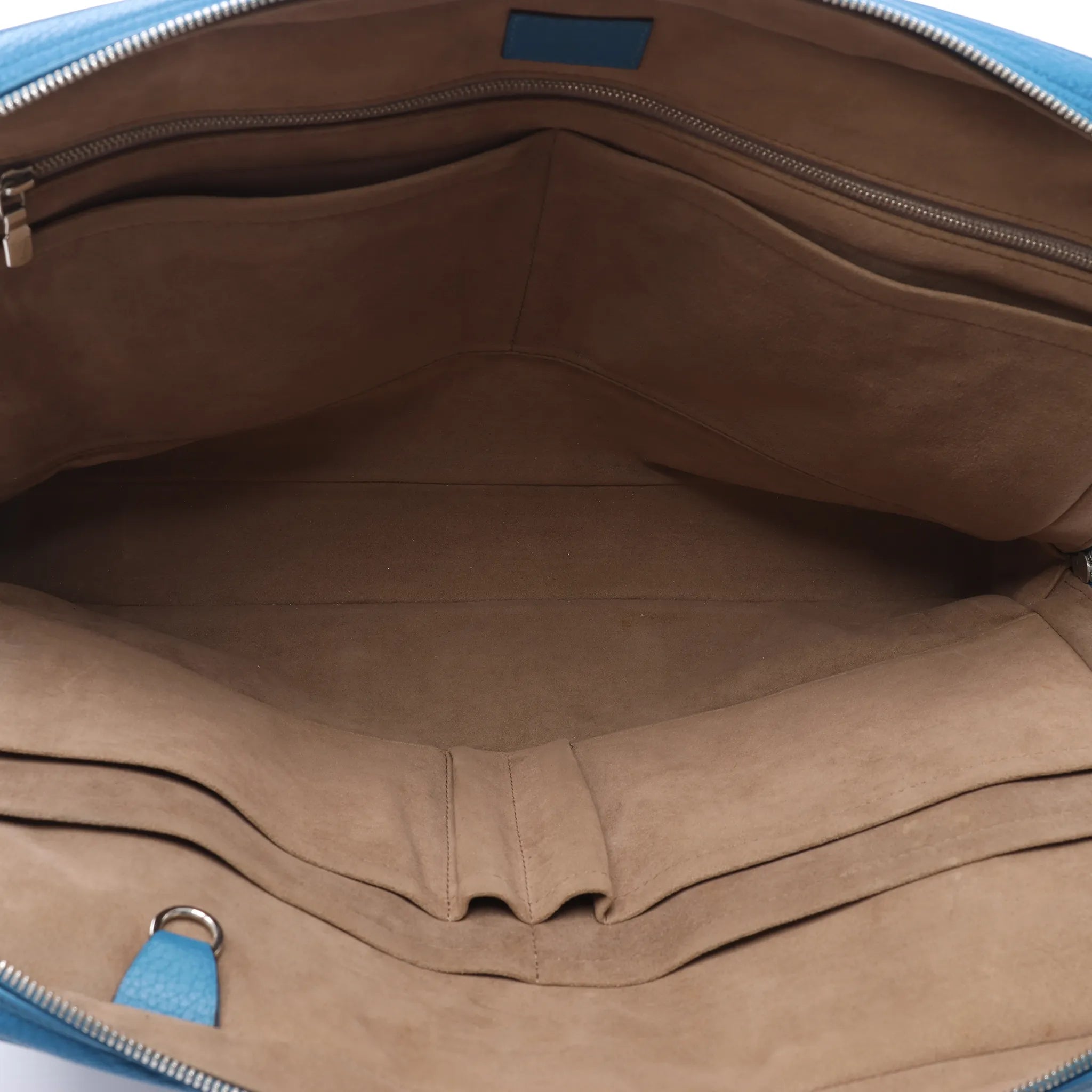 Louis Vuitton Porte Documents Voyages Cuir Taurillon Handbag in Blue M56000