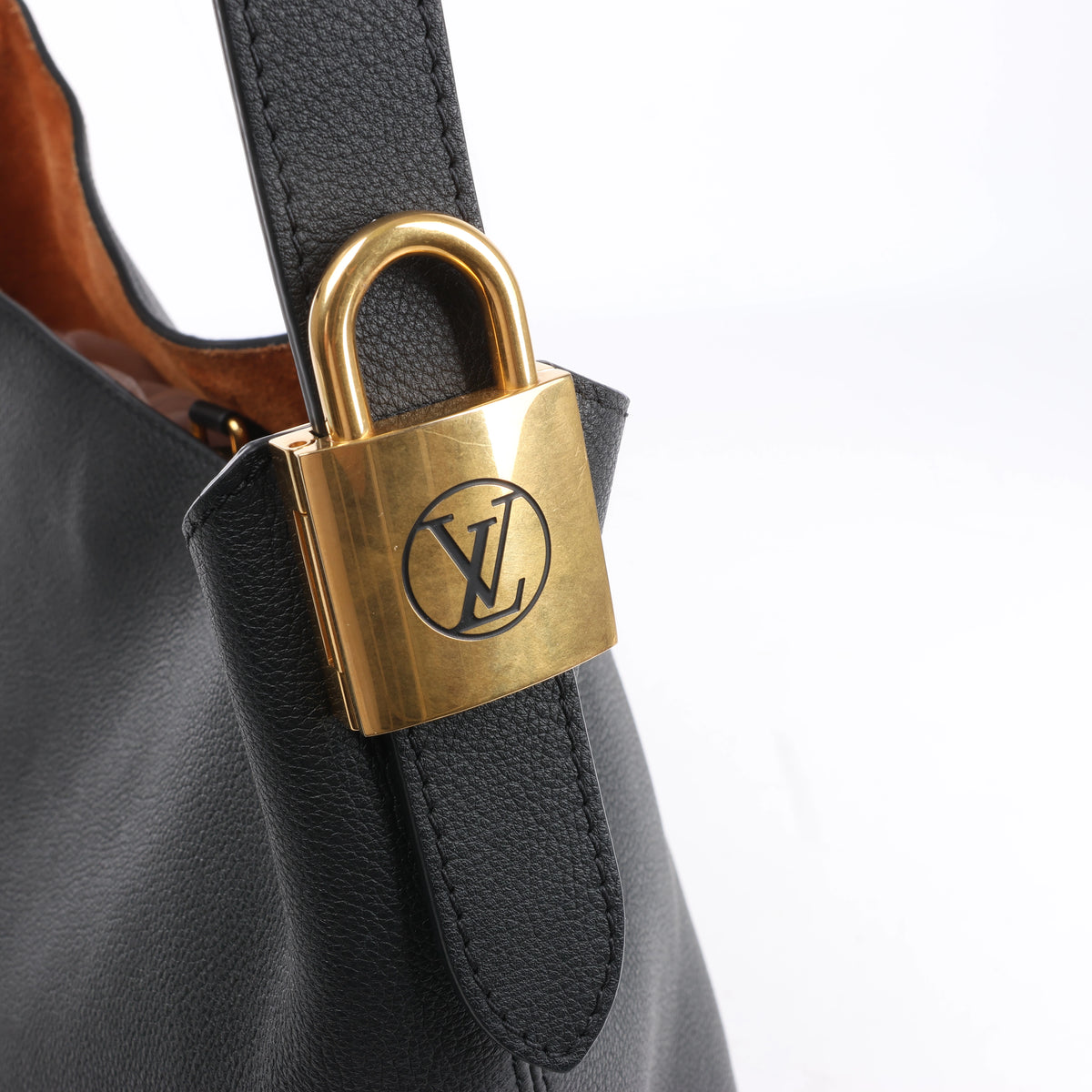 Louis Vuitton Lowkey Hobo MM Shoulder Bag in Black M24856