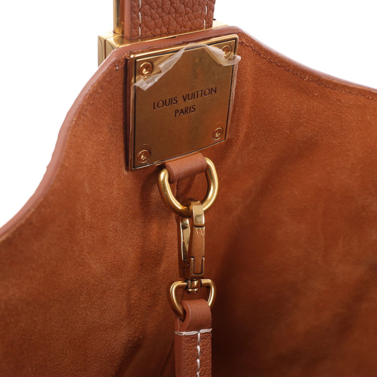 Louis Vuitton Padlock Lowkey Hobo MM Shoulder Bag in Brown M24974