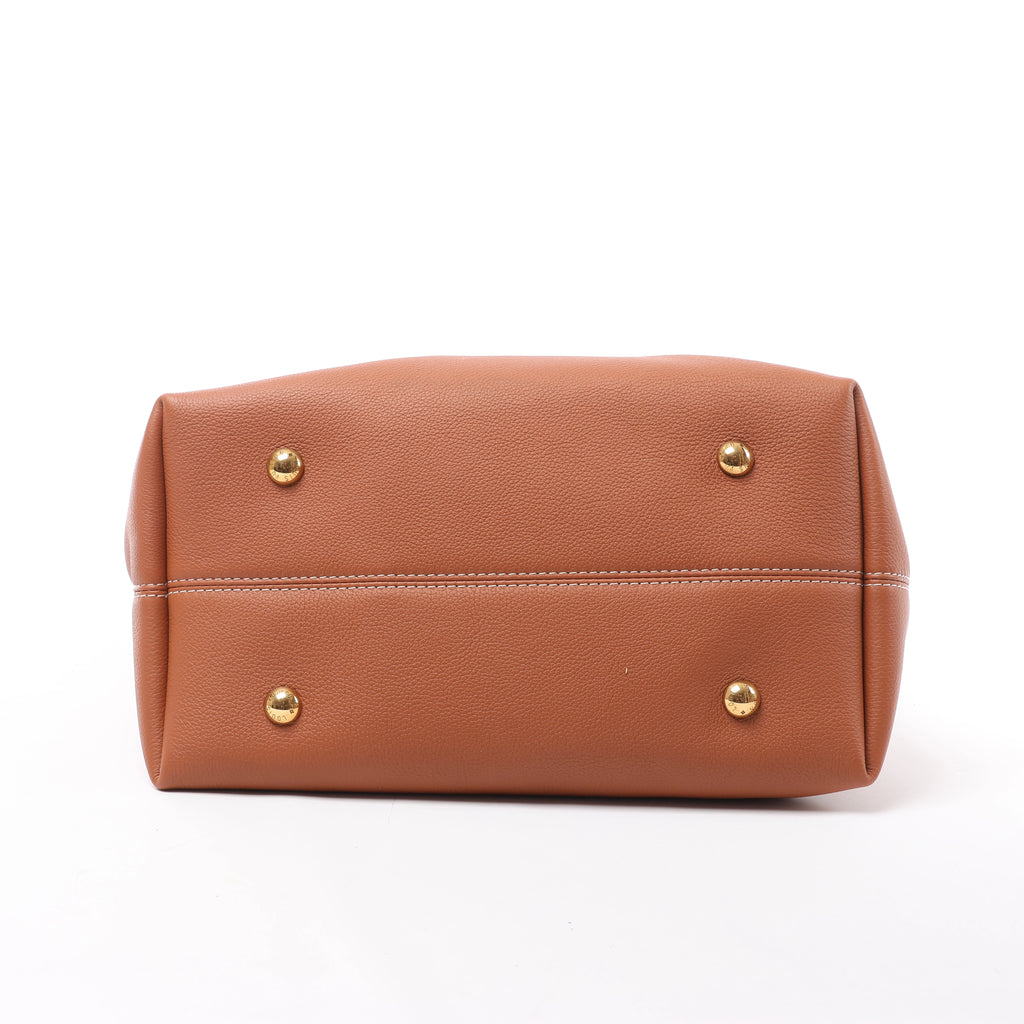 Louis Vuitton Padlock Lowkey Hobo MM Shoulder Bag in Brown M24974