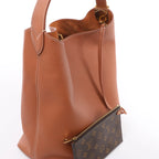 Louis Vuitton Padlock Lowkey Hobo MM Shoulder Bag in Brown M24974