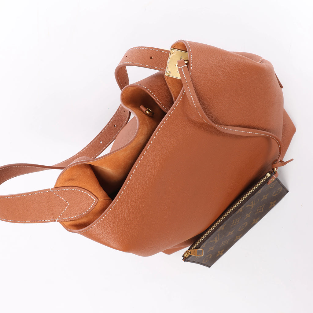 Louis Vuitton Padlock Lowkey Hobo MM Shoulder Bag in Brown M24974