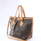 Louis Vuitton Palermo PM Monogram Bolso de mano 2 vías en Marrón M40145