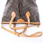 Louis Vuitton Palermo PM Monogram Bolso de mano 2 vías en Marrón M40145