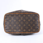 Louis Vuitton Palermo PM Monogram Bolso de mano 2 vías en Marrón M40145
