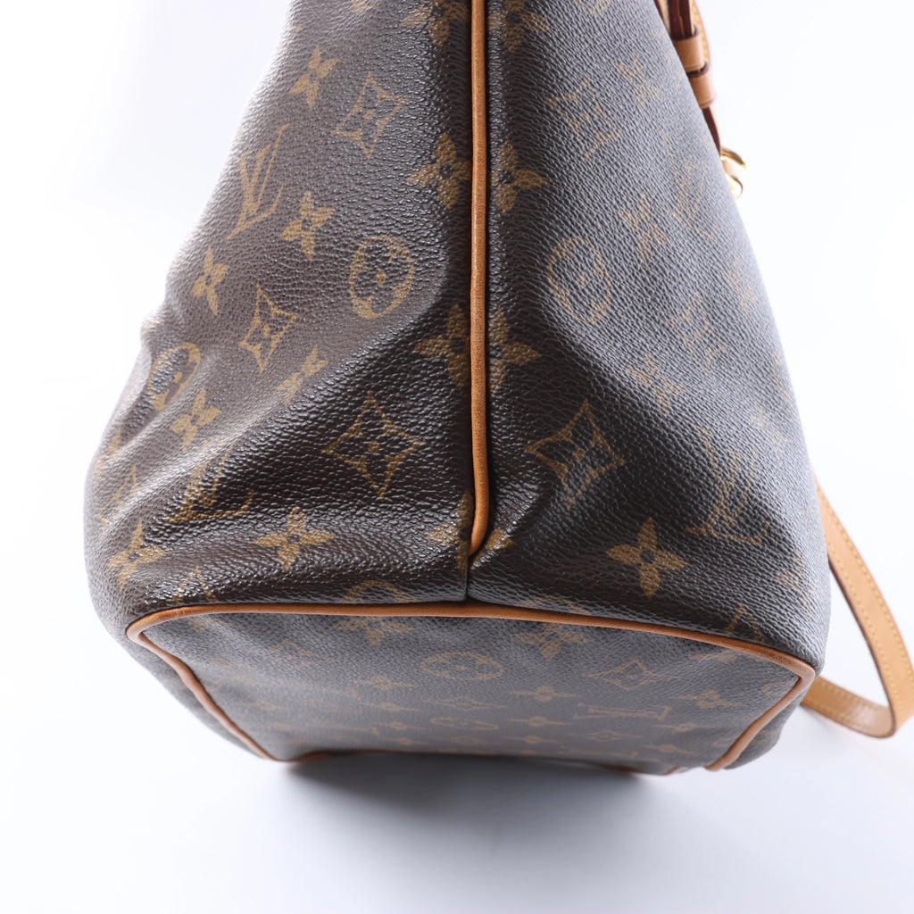Louis Vuitton Palermo PM Monogram Bolso de mano 2 vías en Marrón M40145