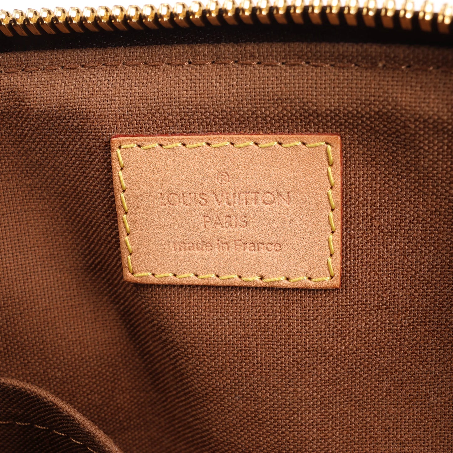 Louis Vuitton Palermo PM Monogram Handbag in Brown M40145