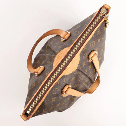 Louis Vuitton Palermo PM Monogram Handbag in Brown M40145