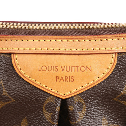 Louis Vuitton Palermo PM Monogram Handbag in Brown M40145