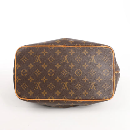 Louis Vuitton Palermo PM Monogram Handbag in Brown M40145