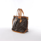 Louis Vuitton Palermo PM Monogram Bolso de mano 2 vías en Marrón M40145