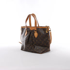 Louis Vuitton Palermo PM Monogram Bolso de mano 2 vías en Marrón M40145
