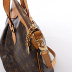Louis Vuitton Palermo PM Monogram Bolso de mano 2 vías en Marrón M40145