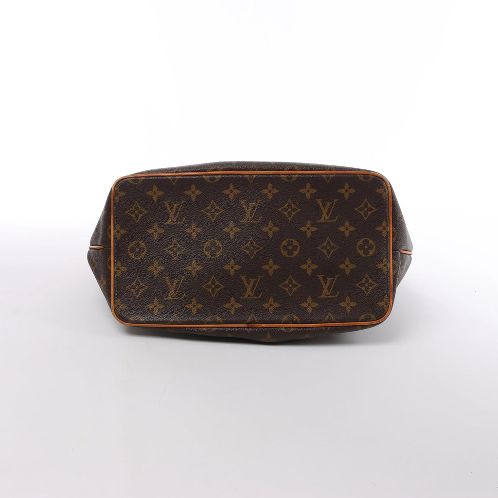 Louis Vuitton Palermo PM Monogram Bolso de mano 2 vías en Marrón M40145
