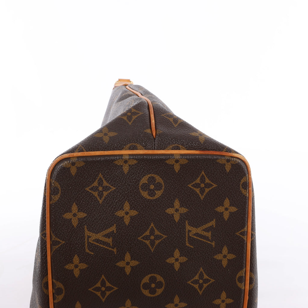 Louis Vuitton Palermo PM Monogram Bolso de mano 2 vías en Marrón M40145
