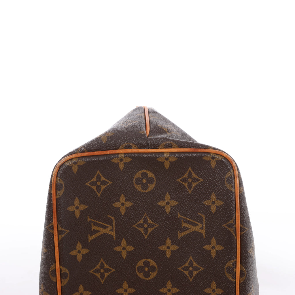 Louis Vuitton Palermo PM Monogram Bolso de mano 2 vías en Marrón M40145