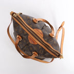 Louis Vuitton Palermo PM Monogram 2Way Handbag in Brown M40145