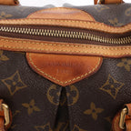 Louis Vuitton Palermo PM Monogram 2Way Handbag in Brown M40145