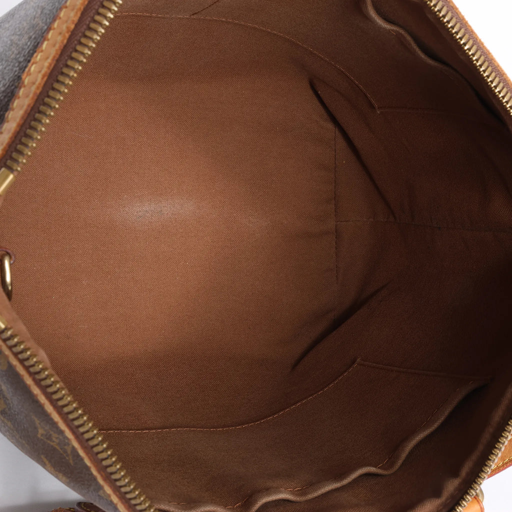 Louis Vuitton Palermo PM Monogram 2Way Handbag in Brown M40145