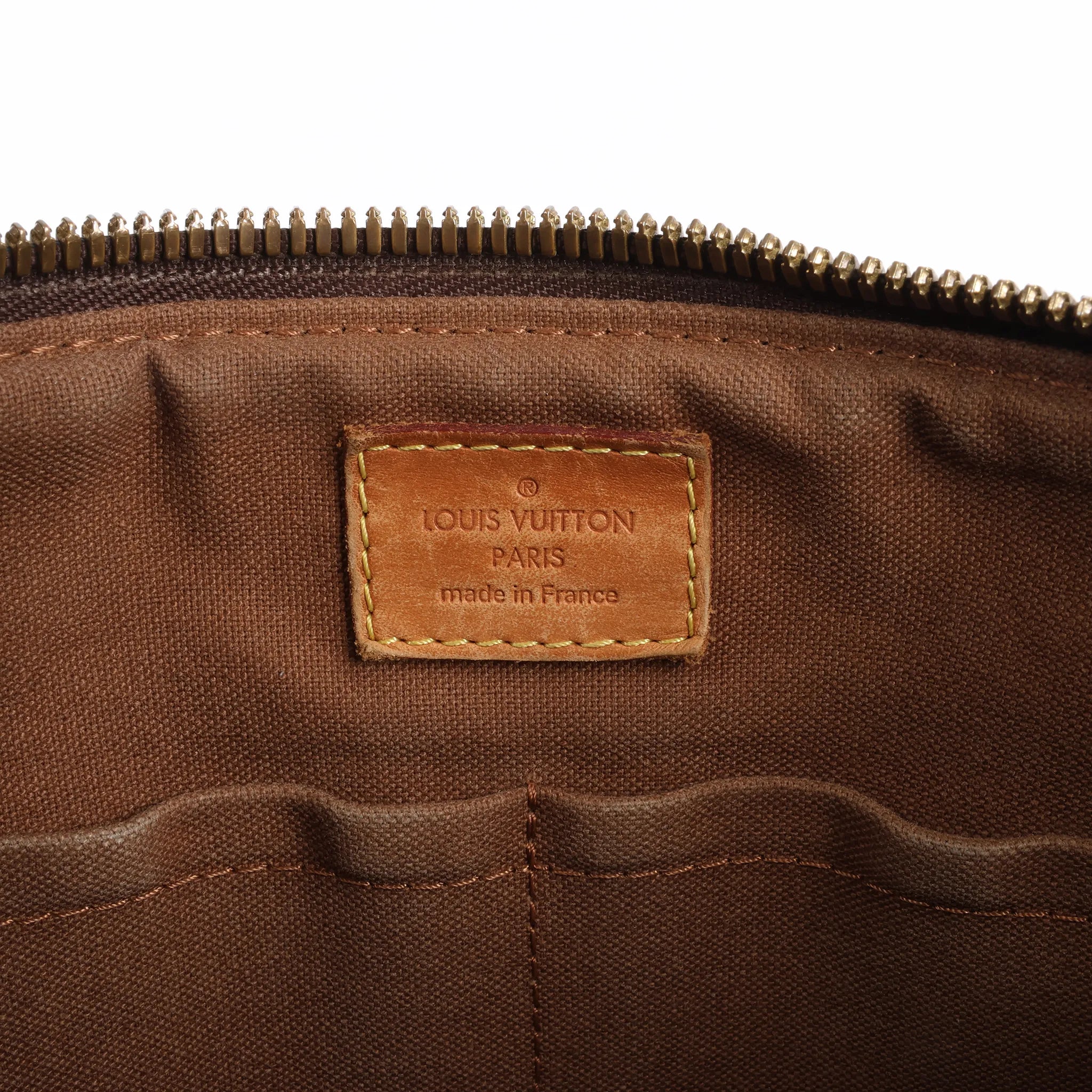 Louis Vuitton Palermo PM Monogram 2Way Handbag in Brown M40145