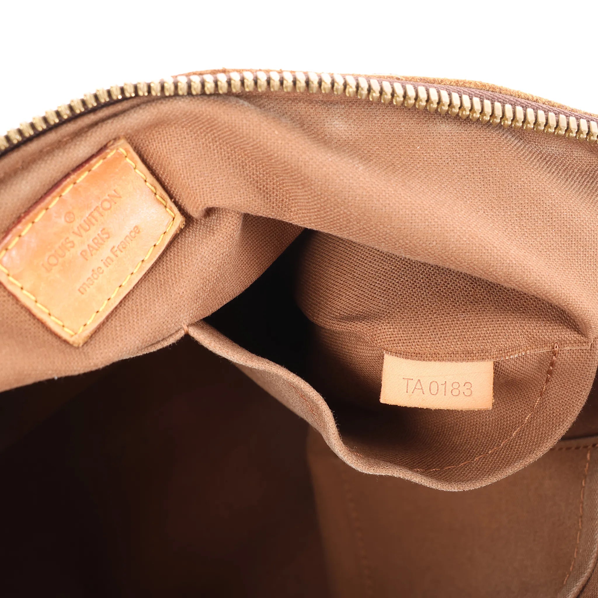 Louis Vuitton Palermo PM Monogram 2Way Handbag in Brown M40145