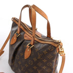 Louis Vuitton Palermo PM Monogram 2Way Handbag in Brown M40145
