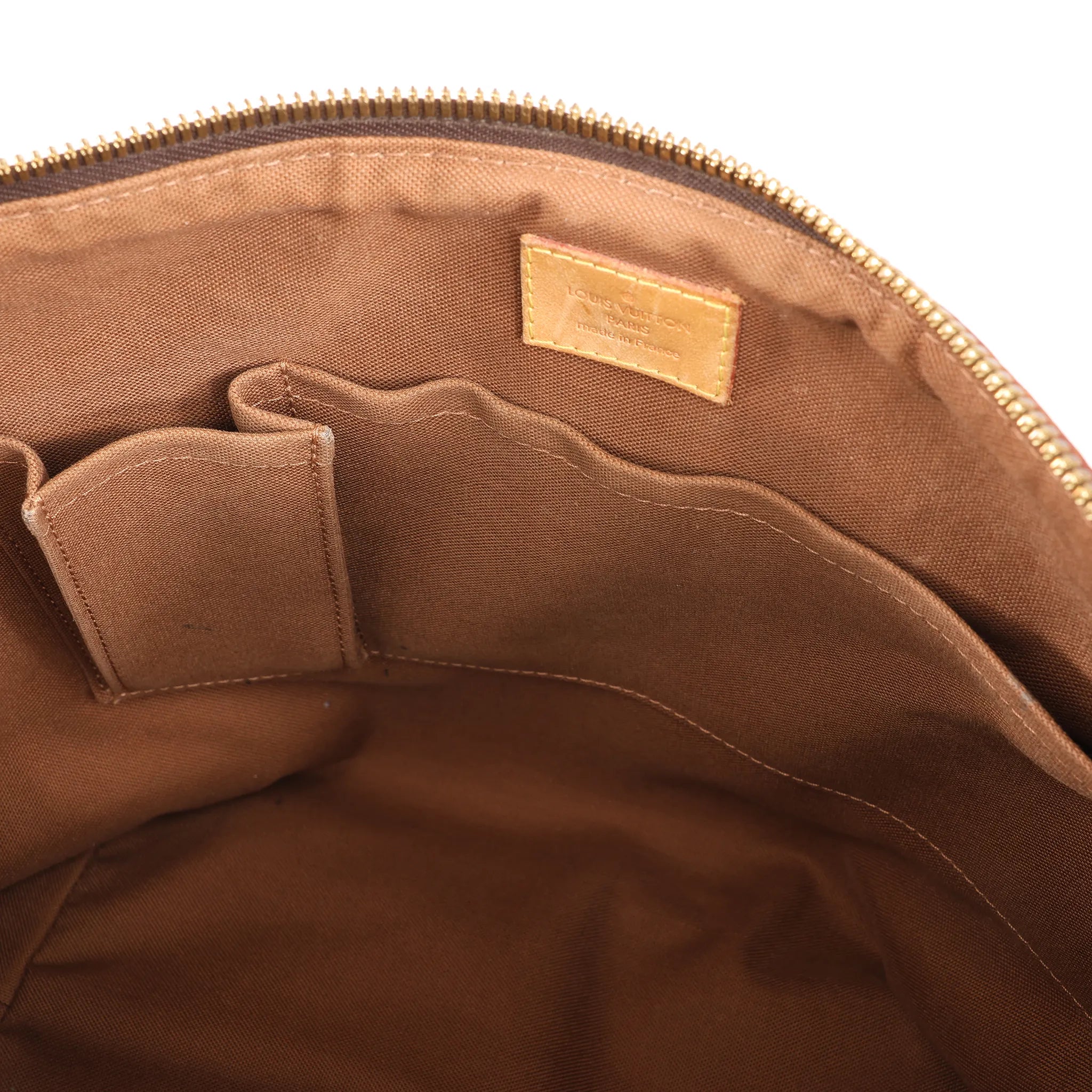 Louis Vuitton Monogram Palermo PM 2Way Handbag in Brown M40145