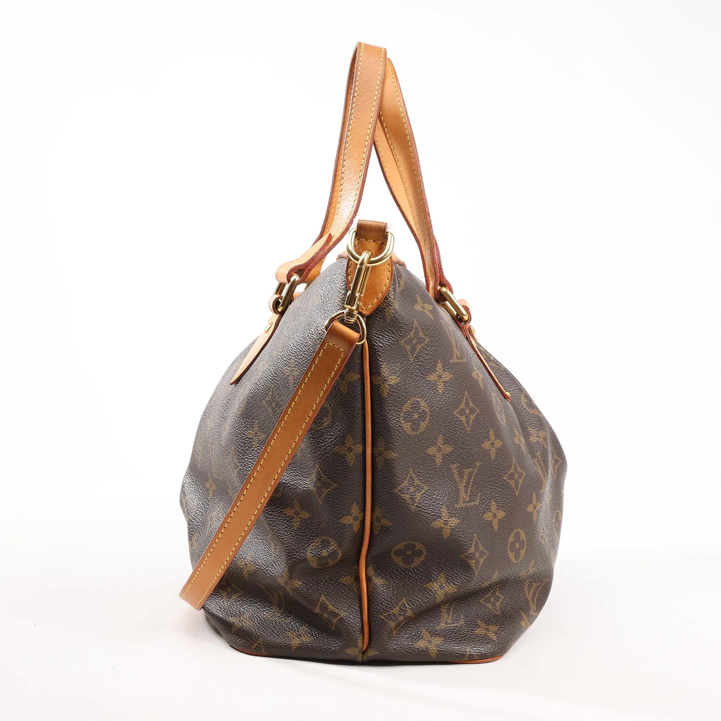 Louis Vuitton Monogram Palermo PM 2Way Handbag in Brown M40145