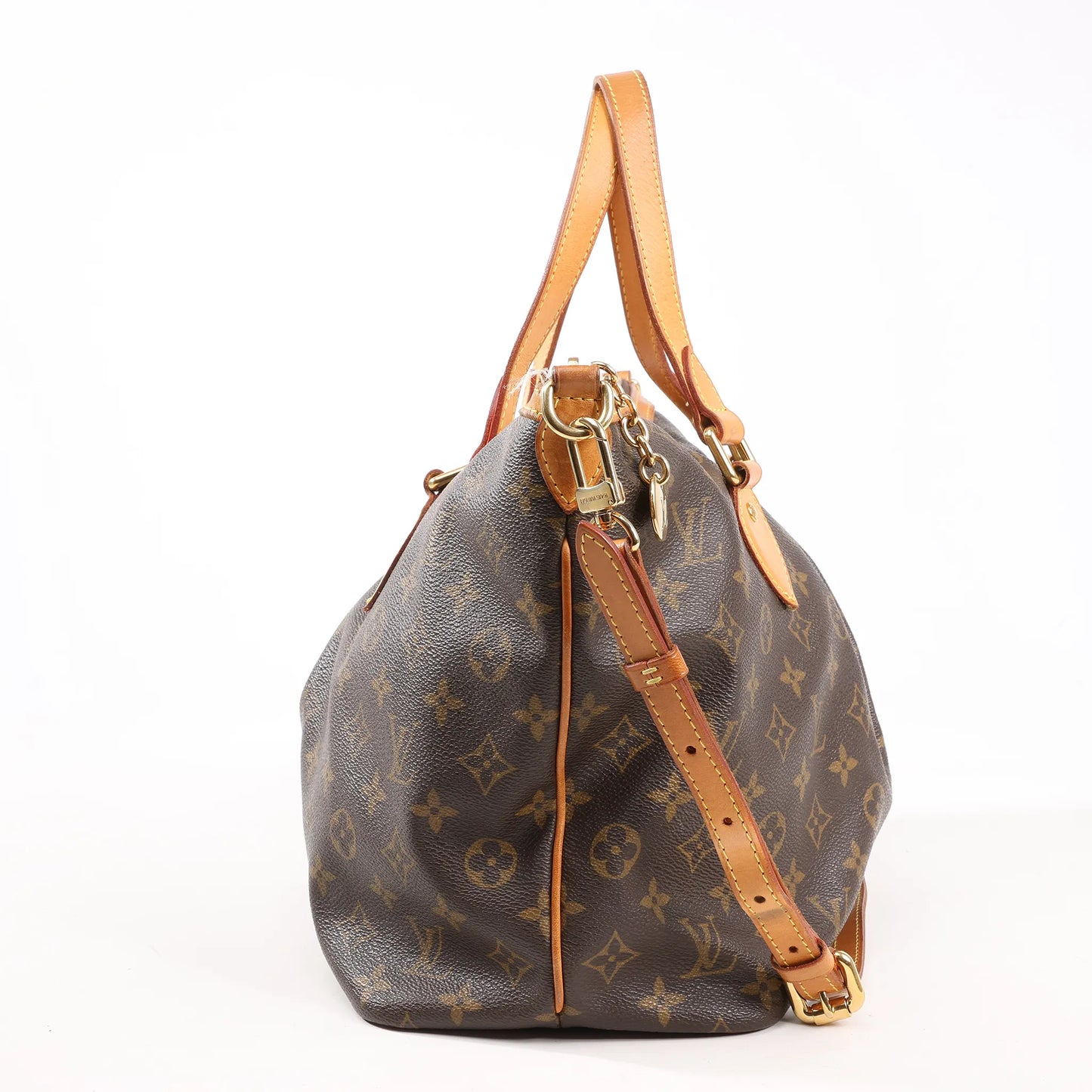 Louis Vuitton Monogram Palermo PM 2Way Handbag in Brown M40145