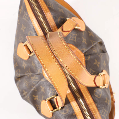 Louis Vuitton Monogram Palermo PM 2Way Handbag in Brown M40145