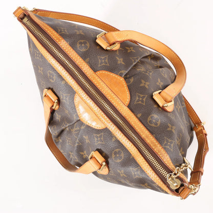 Louis Vuitton Monogram Palermo PM 2Way Handbag in Brown M40145