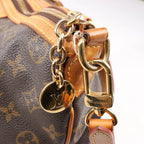 Louis Vuitton Monogram Palermo PM 2Way Handbag in Brown M40145