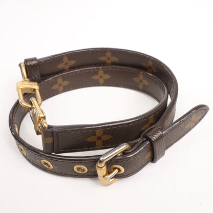 Louis Vuitton Pallas MM Monogram 2Way Handbag in Brown x Burgundy M40906