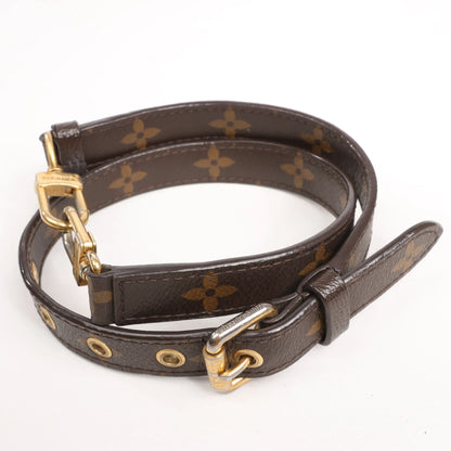 Louis Vuitton Pallas MM Monogram 2Way Handbag in Brown x Burgundy M40906