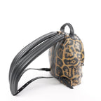 Louis Vuitton Palm Springs PM Animal Print Backpack in Brown x Black M52020