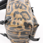 Louis Vuitton Palm Springs PM Animal Print Backpack in Brown x Black M52020
