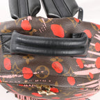 Louis Vuitton Palm Springs Monogram Jungle Dots PM Backpack in Brown x Pink