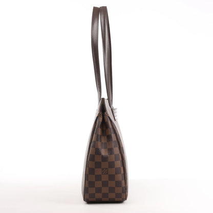 Louis Vuitton Damier Ebene Parioli PM Shoulder Bag in Brown N51123