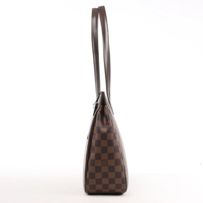 Louis Vuitton Damier Ebene Parioli PM Shoulder Bag in Brown N51123