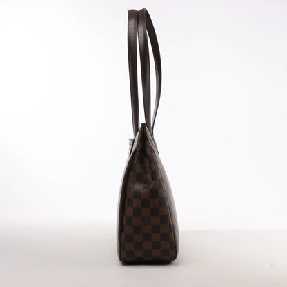 Louis Vuitton Damier Ebene Parioli PM Shoulder Bag in Brown N51123