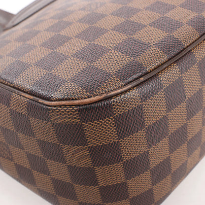 Louis Vuitton Damier Ebene Parioli PM Shoulder Bag in Brown N51123