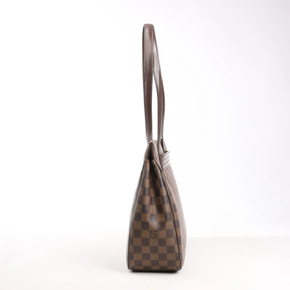 Louis Vuitton Damier Ebene Parioli PM Shoulder Bag in Brown N51123