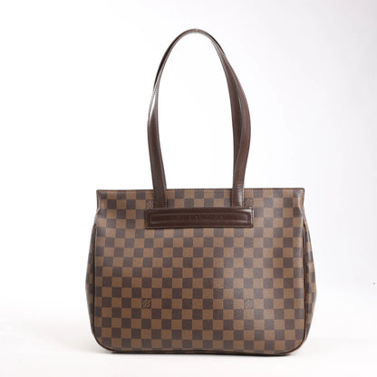 Louis Vuitton Damier Ebene Parioli PM Shoulder Bag in Brown N51123