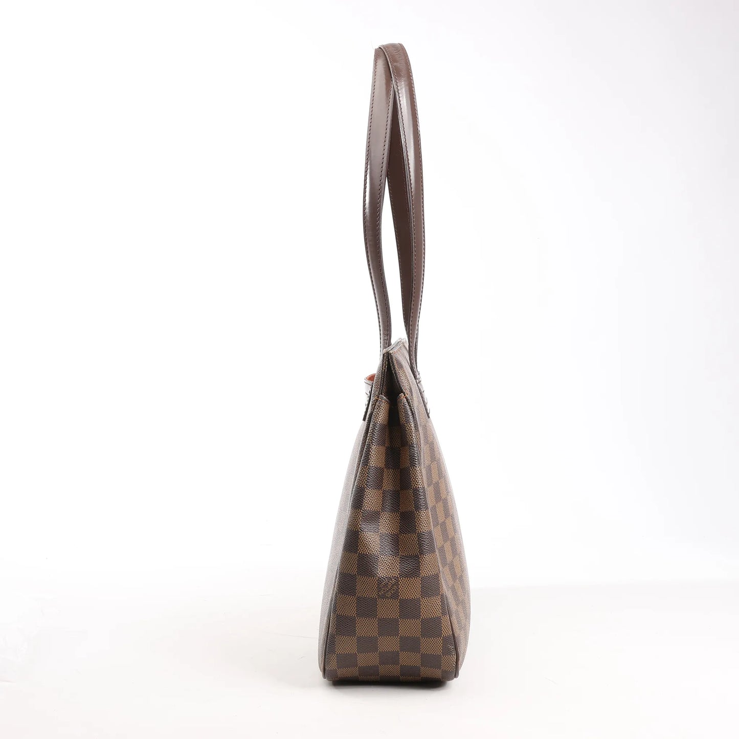 Louis Vuitton Damier Ebene Parioli PM Shoulder Bag in Brown N51123