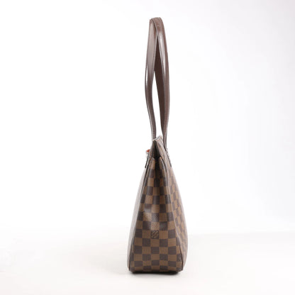 Louis Vuitton Damier Ebene Parioli PM Shoulder Bag in Brown N51123