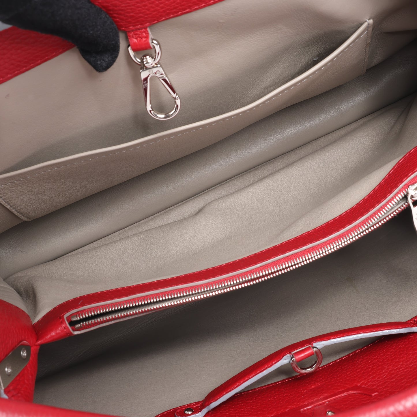 Louis Vuitton Parnassea Capucines GM Handtasche in Rot M48871