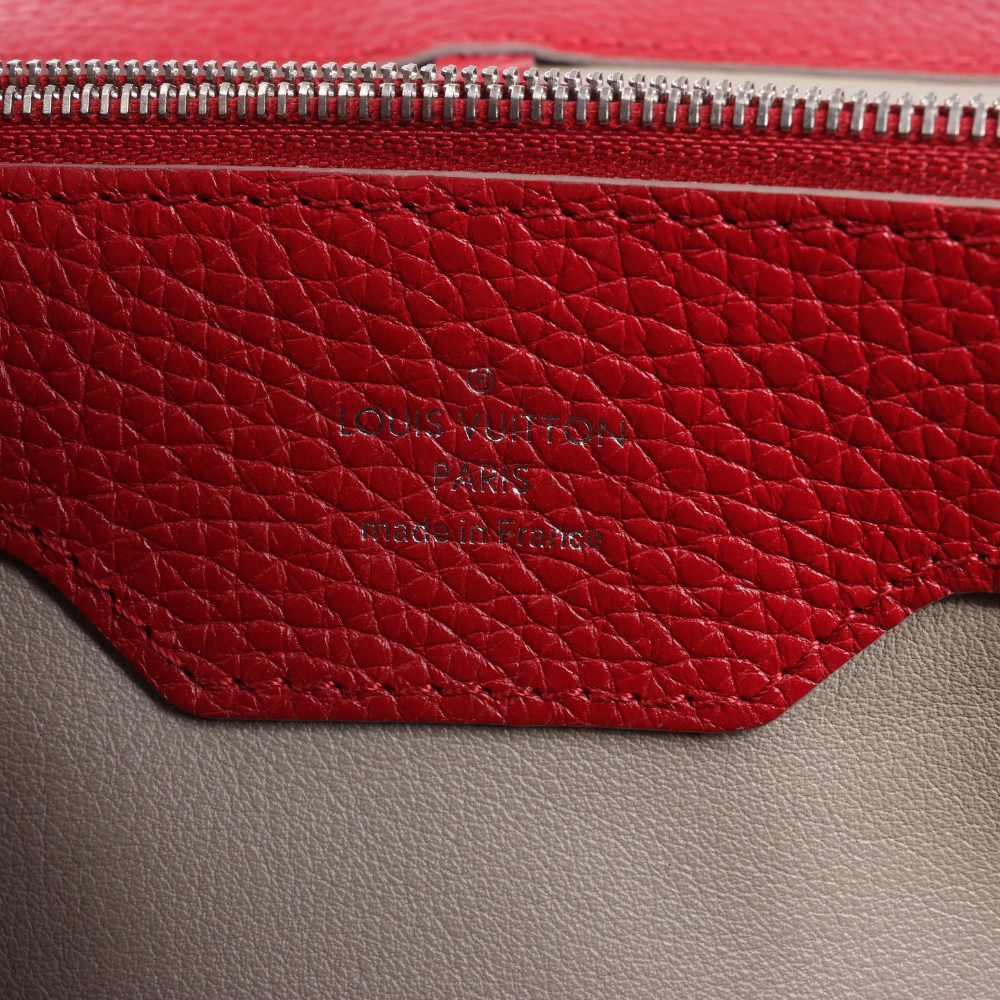 Louis Vuitton Parnassea Capucines GM Handtasche in Rot M48871