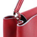 Bolso de mano Louis Vuitton Parnassea Capucines GM en rojo M48871