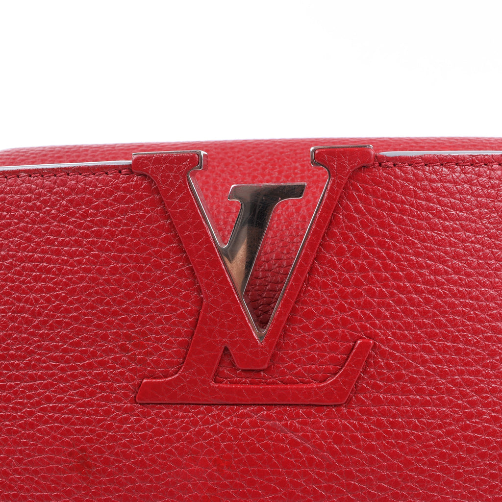 Louis Vuitton Parnassea Capucines GM Handbag in Red M48871